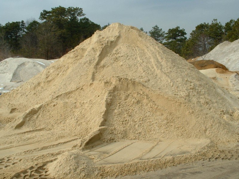 vật liệu xây dựng cơ bản cát xây dựng