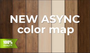 Map màu Laminate Async mới