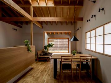 Each family under a one-story roof with unique architecture