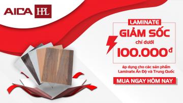 Tri ân khách hàng - Sale sốc Laminate chỉ dưới 100k